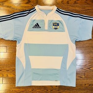 Adidas UAR Rugby Jersey Blue and White